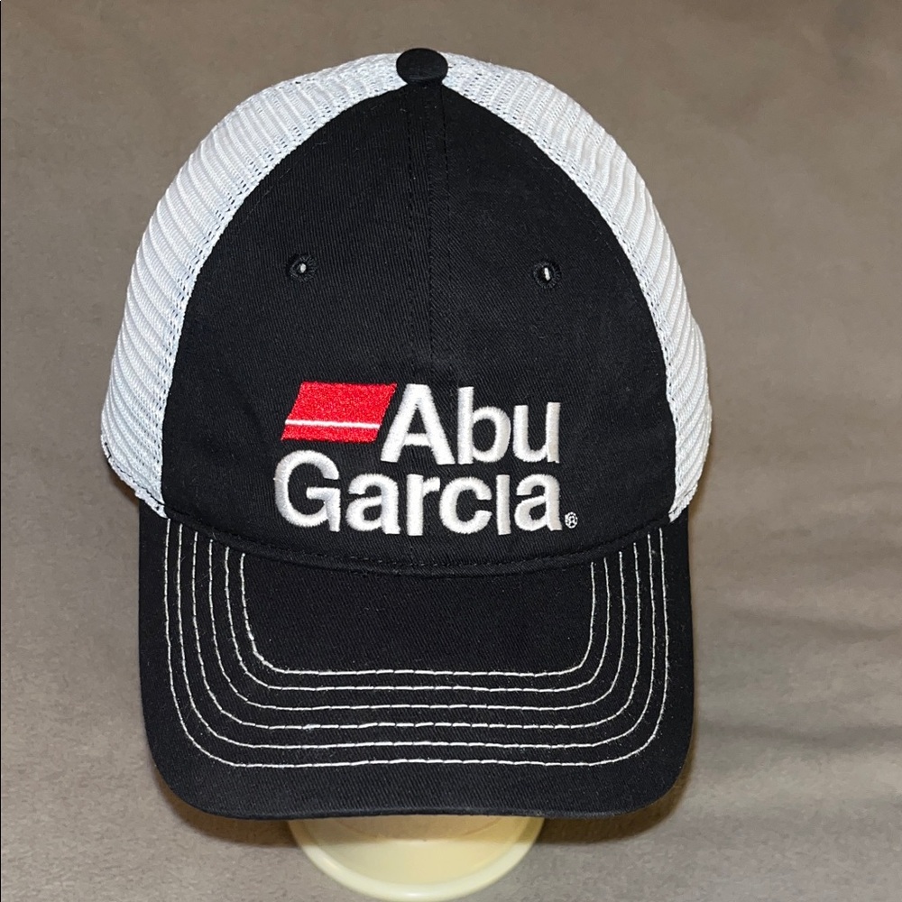 Abu Garcia Black and White Mesh Cap